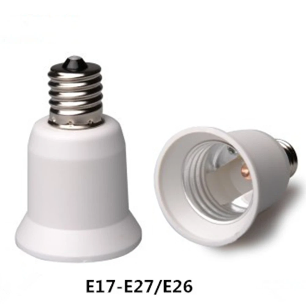 1 шт. держатель лампы E17 -E27, преобразователь электрического основания для светодиодного освещения, винт, переходник для розетки лампы, светодиодная головка лампы