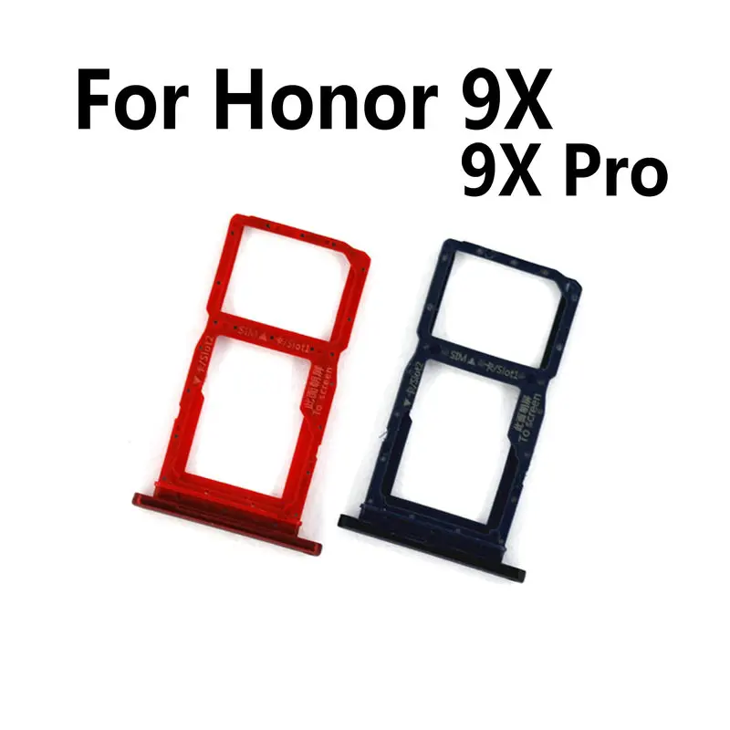 1шт Новый Слот Для Sim-карты Держатель Лотка Запасные Части Для Huawei Honor 9X 9Xpro Китайская Версия
