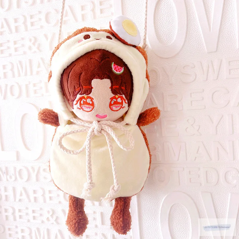 20 см Кукольная одежда Плюшевая кукольная сумка через плечо Аксессуары для игрушечных кукол наше поколение Корейских кукол Kpop EXO idol