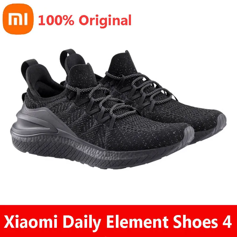 2023 Xiaomi Mijia Shoes 4 Спортивная обувь технология вспенивания попкорна / кроссовки mi / система фиксации рыбьей кости / антибактериальная стелька