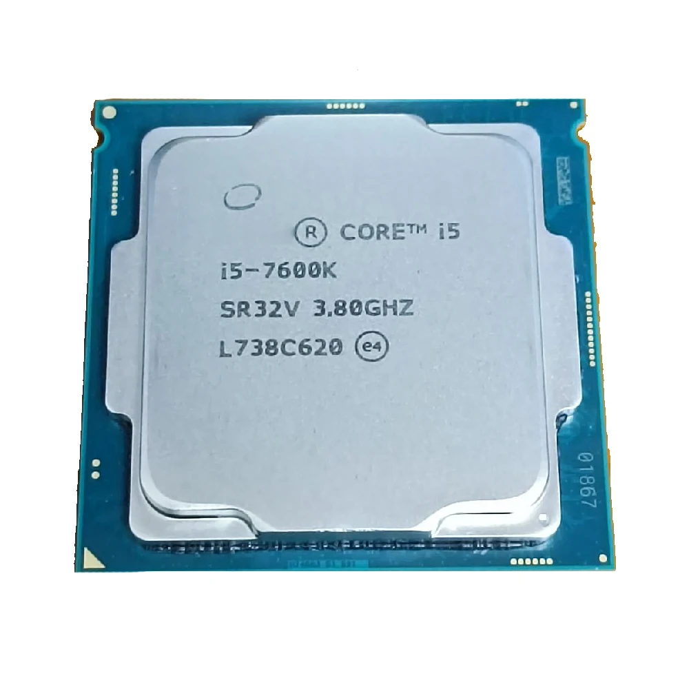 Core i5-7600K i5 7600K Используется четырехъядерный процессор с частотой 3,8 ГГц, Четырехпоточный процессор 6M 91W LGA 1151
