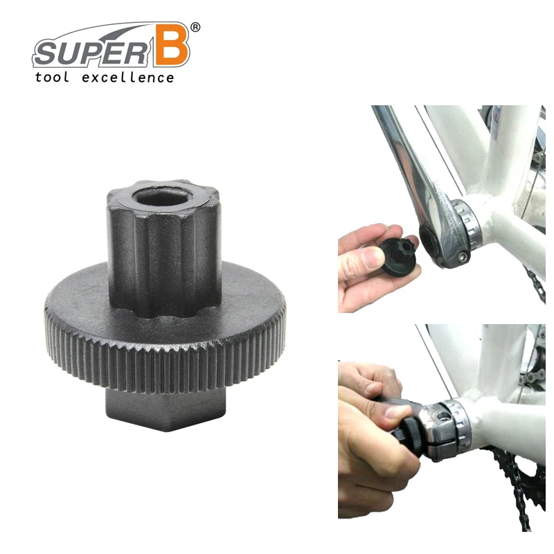 Super B TB-8911 Инструмент для установки велосипедной рукоятки для снятия и установки крышки регулировки рукоятки Подходит для Shimano HollowTech II