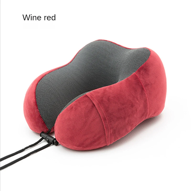 U-Образная подушка для шеи с эффектом памяти для путешествий, подушка для сна в самолете, автомобиле, офисе, Подушка для поддержки полета, Забота о здоровье