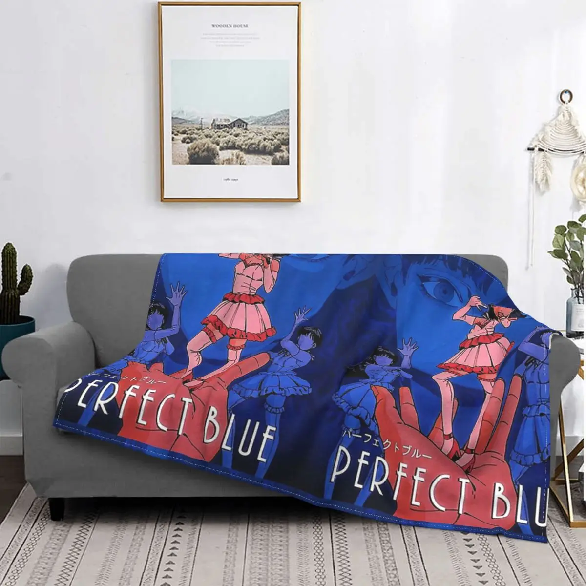 Анимация Идеальное синее одеяло Флисовая фланель Супер Теплый плед Singers Paprika Пледовые одеяла для дома Плюшевое тонкое одеяло