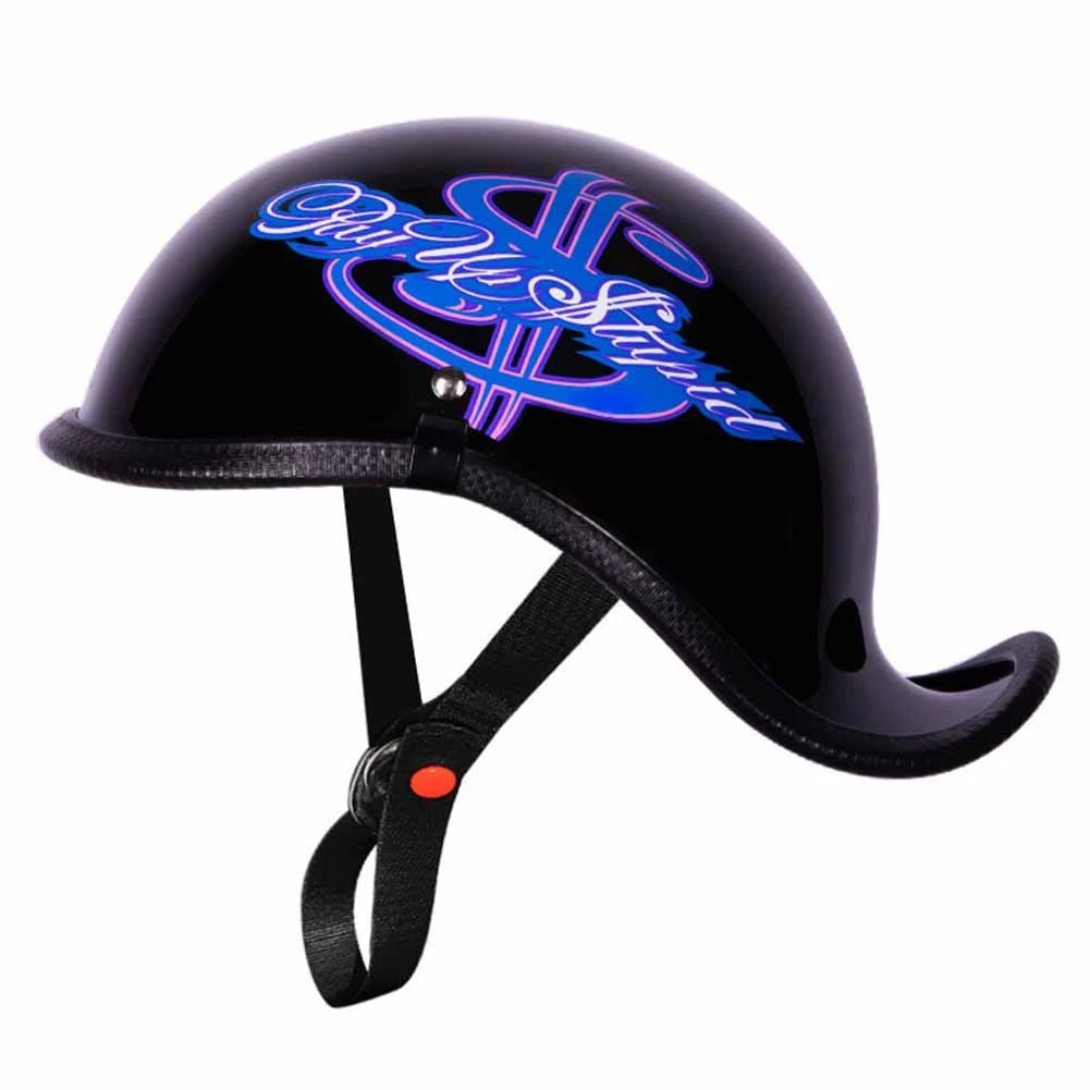Бейсбольная кепка Шлем Мотоциклетные Ретро Шлемы Летние Скутеры с открытым лицом для круизеров, Чопперов, женщин, мужчин, E