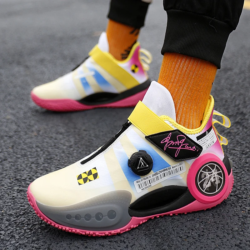 Дизайнерская баскетбольная обувь, Мужская Детская корзина, Спортивная обувь, кроссовки в стиле хип-хоп, Профессиональная баскетбольная обувь для тренировок, мужская обувь
