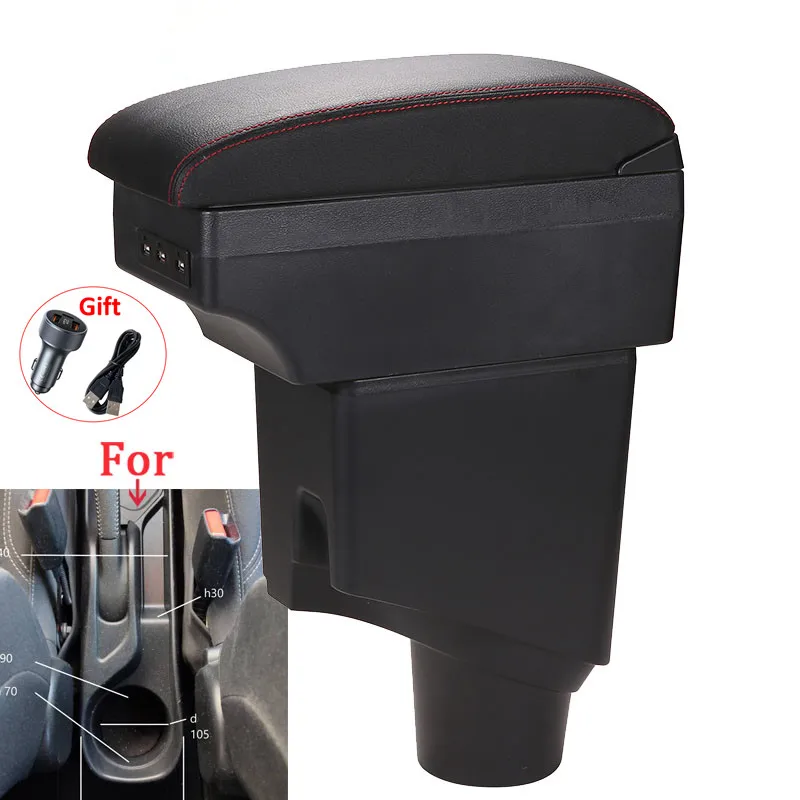 Для Toyota Yaris Подлокотник для Toyota Yaris гибридный автомобильный подлокотник коробка для дооснащения деталей Внутренний ящик для хранения 2015-2021 Автомобильные Аксессуары
