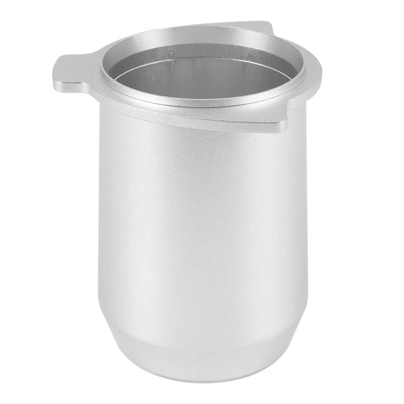Дозирующая чашка 54 мм, устройство для сбора кофейного порошка Алюминиевые Металлические Принадлежности для кофе Бинауральная Свобода рук Для использования с 54 мм