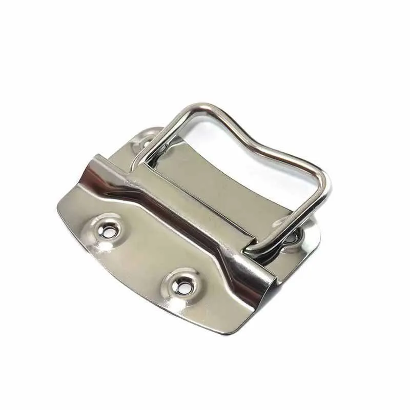 Железная никелированная дверца с бантиком Для багажной ручки, Запасная часть, ящик для шкафа, деревянный ящик, стальной ящик для инструментов, Алюминиевые ручки для ящиков