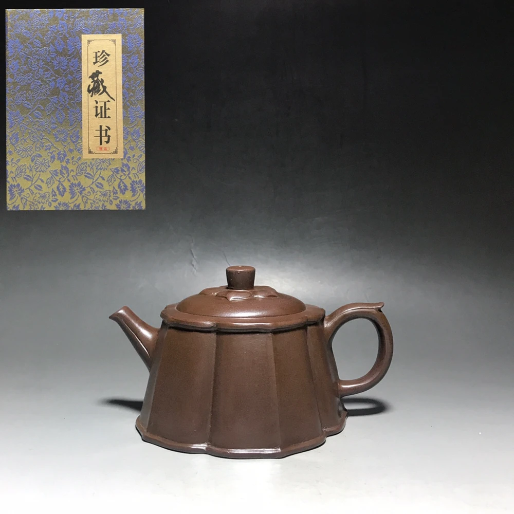 Китайский глиняный чайник Yixing Zisha Linghua Pot Gu Jingzhou 300 мл