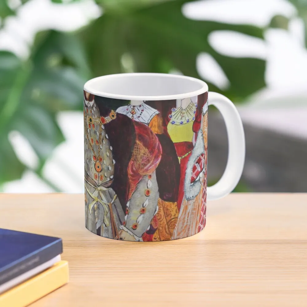 Кофейная кружка короля Генриха 8-го и его шести жен, керамическая кружка, кавайные чашки для чая и кофе, термокружка для кофе