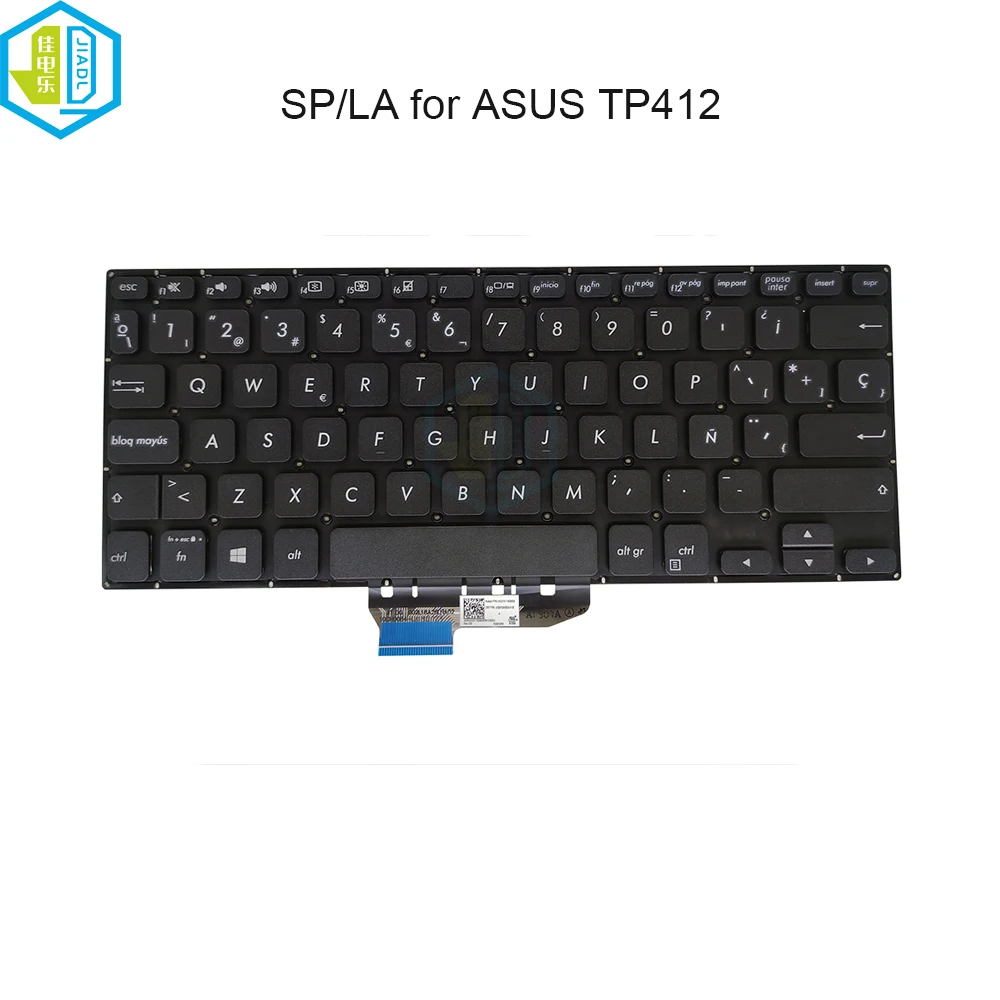 Латино-испанская клавиатура для ASUS TP412 Vivobook Flip TP412UR TP412FA TP412UA TP412F SP/ES Испания Клавиатуры для ноутбуков Новые