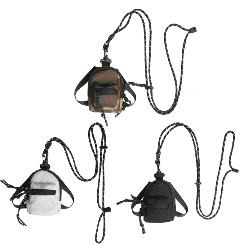 Мини-сумка через плечо, легкая небольшая дорожная сумка на шею, мини-сумка через плечо, дорожный кошелек, кошелек для мужчин, женщин, подростков, G99D