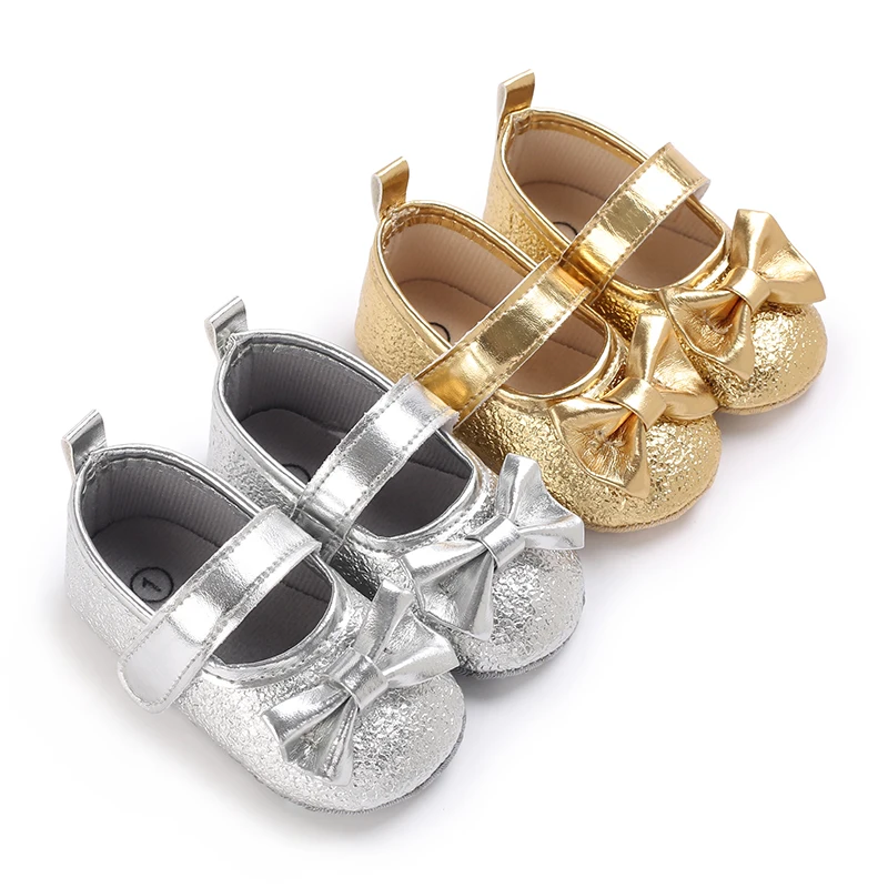 Модная обувь для прогулок новорожденных баптистов, Обувь Принцессы-бабочки, Удобная нескользящая обувь для ходьбы на мягкой хлопчатобумажной подошве