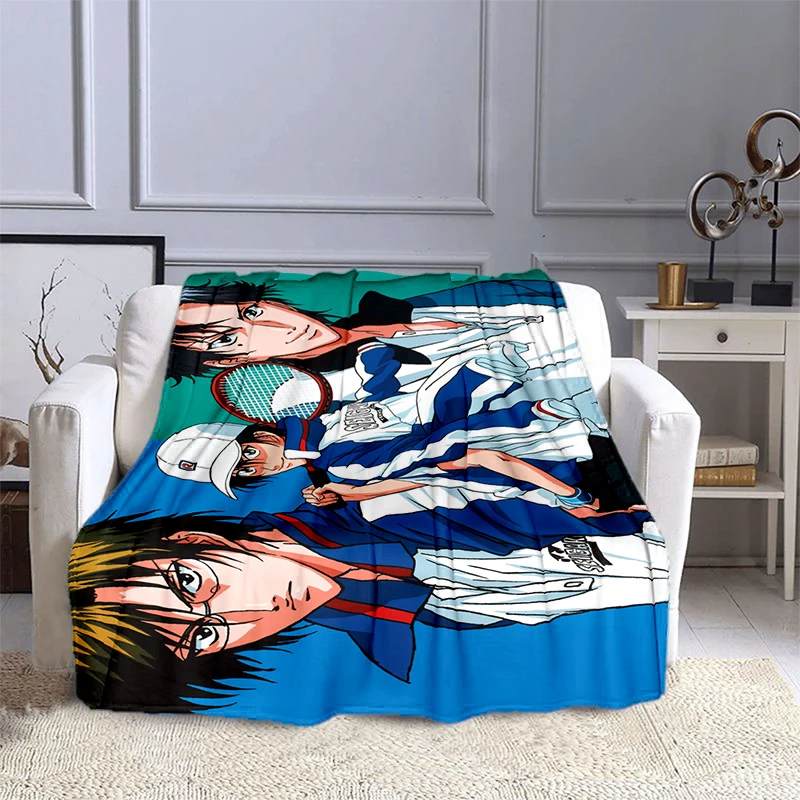 Одеяло с принцем из комиксов о теннисе, детское одеяло, высококачественное фланелевое одеяло, Мягкое и удобное одеяло для дома и путешествий