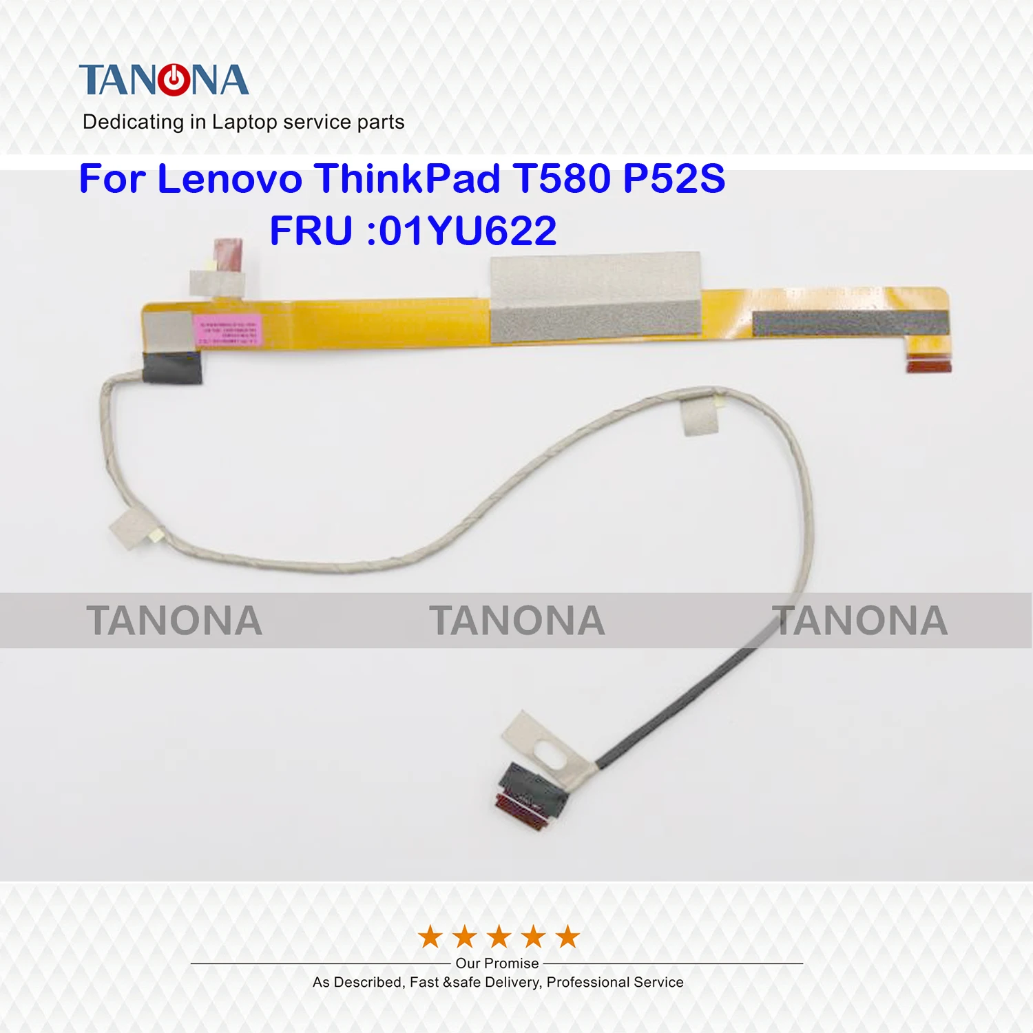 Оригинальный Новый 01YU622 450.0CW03.0001 Для Lenovo ThinkPad T580 20L9, 20LA P52S 20LB, 20LC ЖК-светодиодный Кабель для веб-камеры FPC
