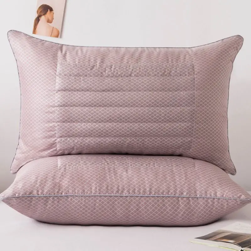 Подушка для здоровья 48 *74 см, шейная подушка, помогающая уснуть, гостиничные подушки для шеи, бытовая подушка, подушки для спальни