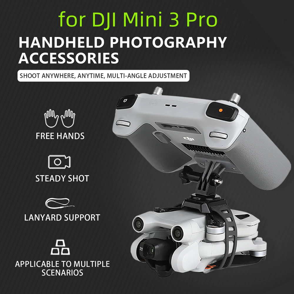 Портативное оборудование для камеры DJI Mini 3 Pro, пульт дистанционного управления, Фиксированная ручка на фюзеляже для аксессуаров дрона DJI Mini 3 Pro