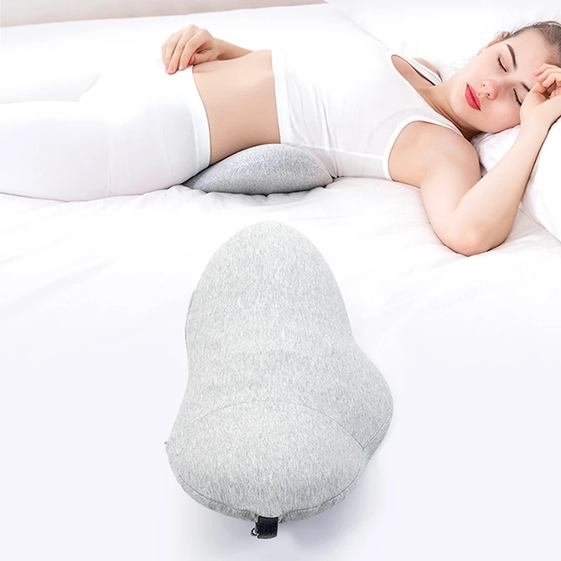 Поясничная подушка из пены с эффектом памяти, сворачиваемая Поясная подушка для беременных, Моющаяся Поясничная поддержка, коврик для спинки, подушка для кровати, Съемная подушка для спины