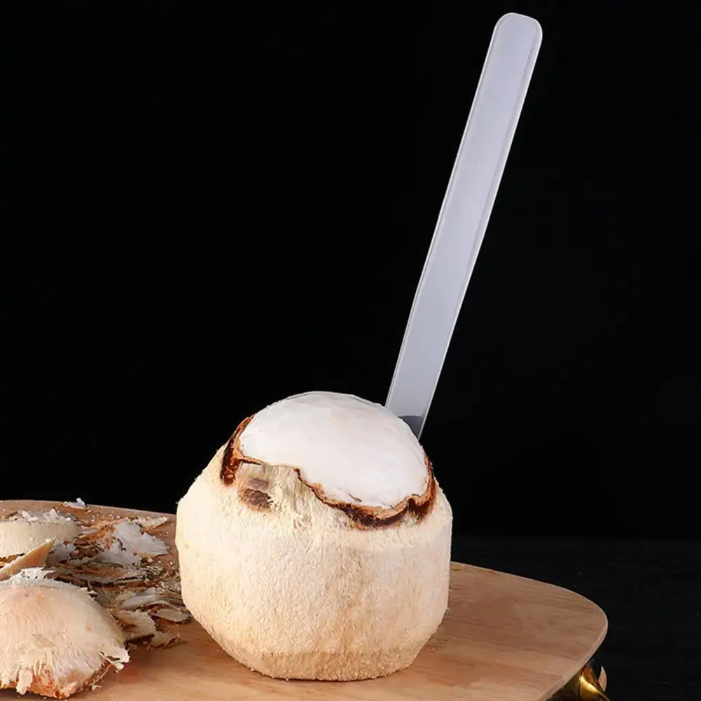 Прочная открывалка для кокосовых орехов многоразового использования, Профессиональный гибкий инструмент для приготовления кокосовых яиц пищевого качества, Скребок для соскабливания кокосовых орехов