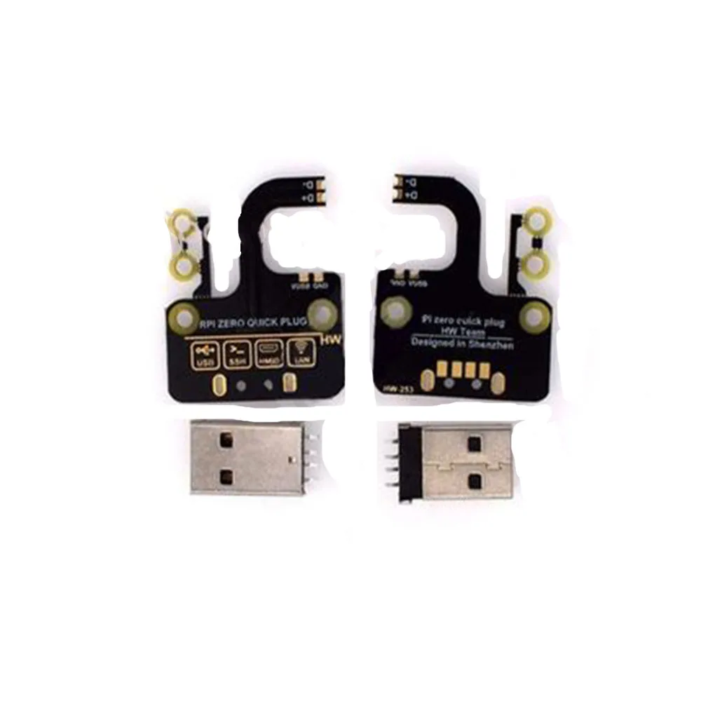 Расширение платы адаптера Raspberry Pi Zero W от Micro USB до USB типа A