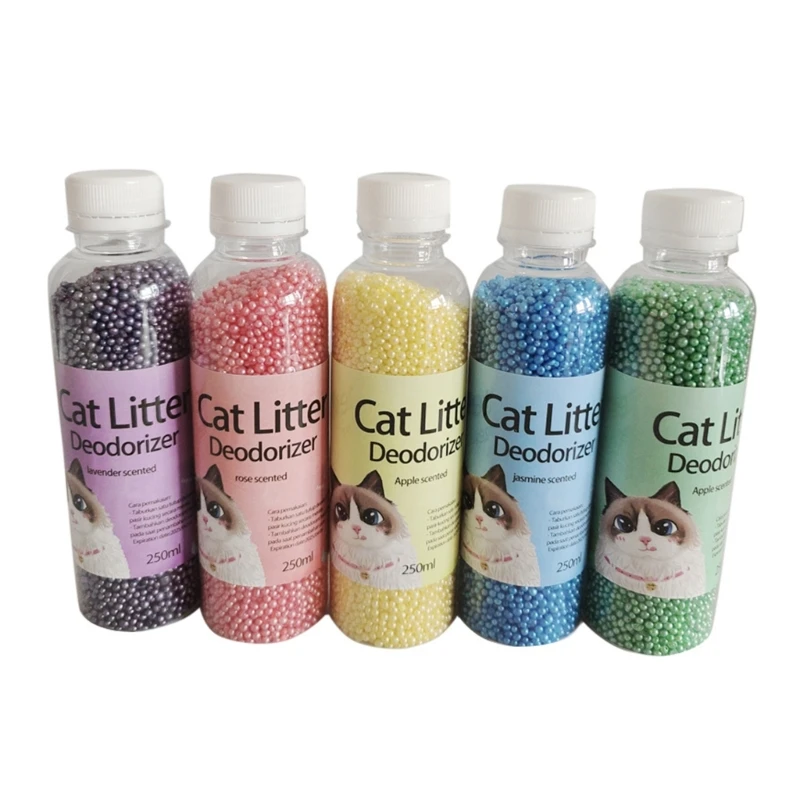 Шарики дезодоранта для кошек для дома с натуральным дезодорантом для кошачьего туалета с активированным углем